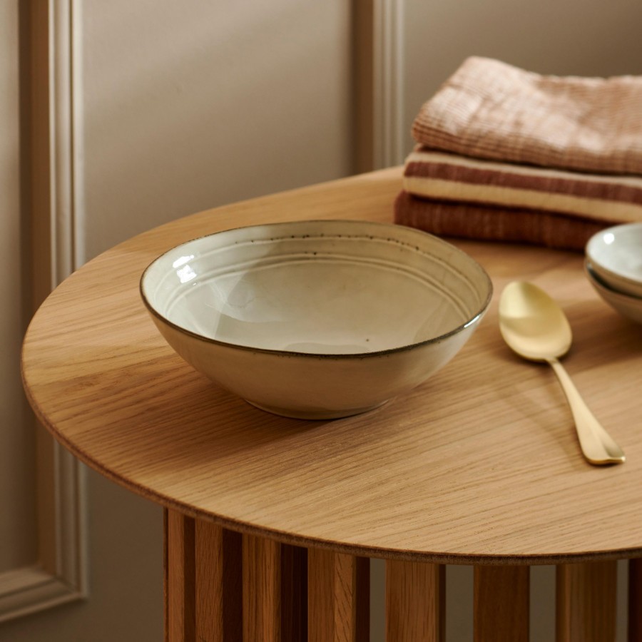 CASA Earth Marl Piatto Fondo Crema New