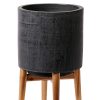 CASA Scuro Vaso Per Piante Nero Wholesale