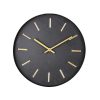 CASA Black Orologio Da Parete Nero Clearance