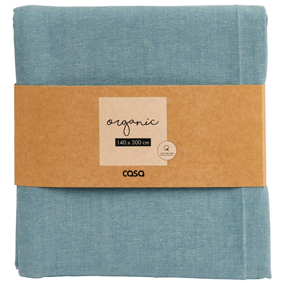 CASA Organic Tovaglia Azzurro Clearance
